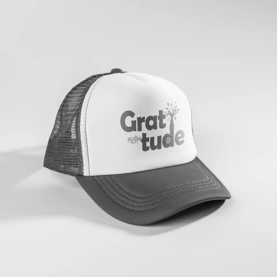 Printed cap design mockup